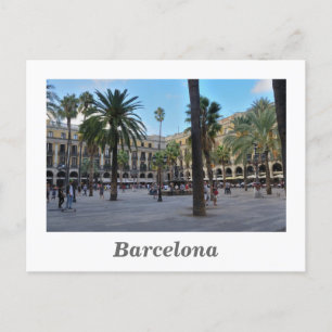 Plaza Real Briefkaart