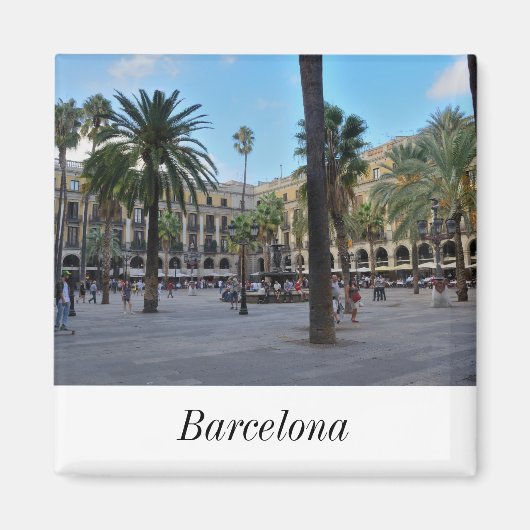 Plaza Real Magnet Magneet (Voorkant)