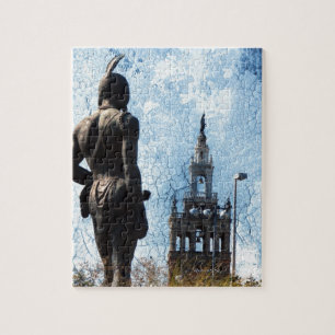 Plaza Uitzicht Legpuzzel