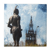 Plaza Uitzicht Tegeltje (Voorkant)