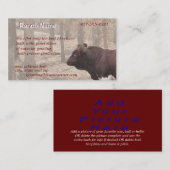 PLBizCard-pas indien nodig aan Visitekaartje (Voorkant / Achterkant)