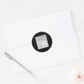PLC Programmeur Grappige Programmeringsfeiten Ronde Sticker (Envelop)