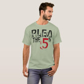 Plea de 5de — T-shirt (Voorkant volledig)