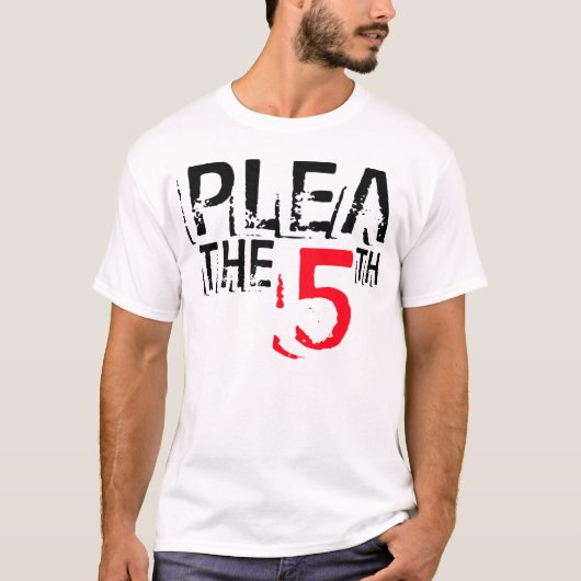 Plea de 5de — T-shirt (Voorkant)