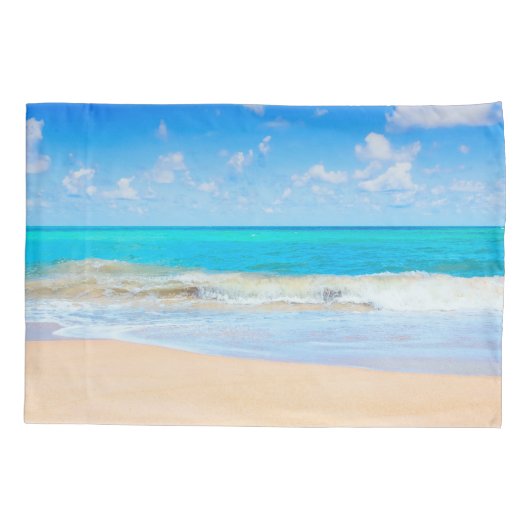 Pleasant Beach Kussensloop (Achterkant)