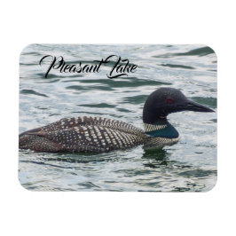 Pleasant Lake Loon Magnet Magneet