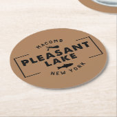 Pleasant Lake Onderzetter (Gebogen)