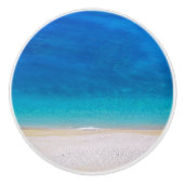 Pleasant mediterraan strand keramische knop (Voorkant)