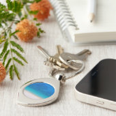 Pleasant mediterraan strand sleutelhanger (Zijkant)