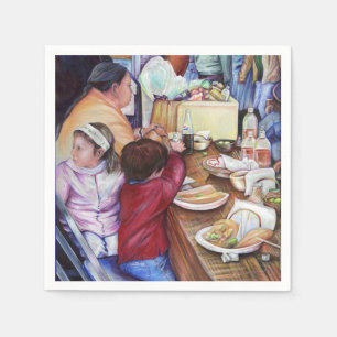 Pleasant Picnic, Mexico Servetten
