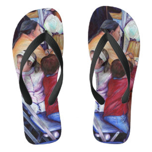 Pleasant Picnic, Mexico Teenslippers