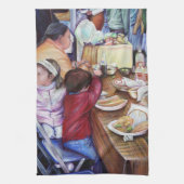 Pleasant Picnic, Mexico Theedoek (Verticaal)