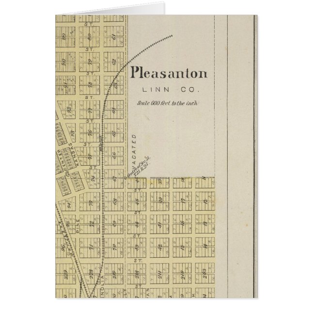 Pleasanton, Mapleton en Hammond, Kansas (Voorkant)