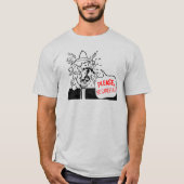 "Please Be Careful" Vintage-Style T-Shirt (Devant)