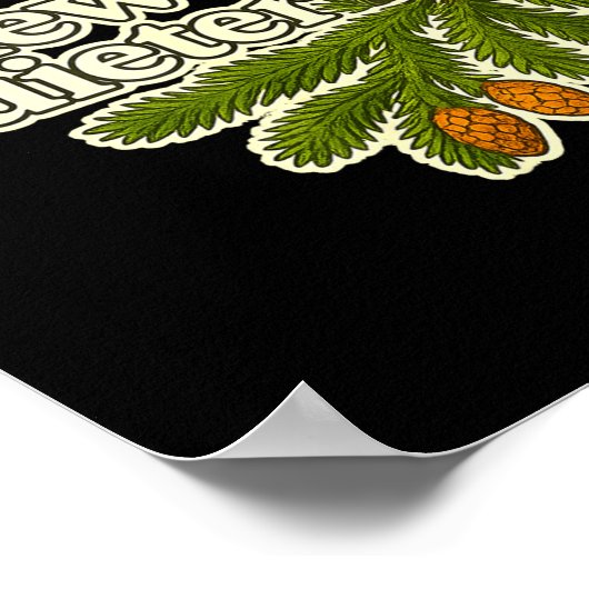 Please Chew Quieter Bird Nature, Birding Joke, Nat Poster (Hoek)