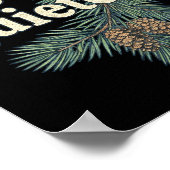 Please Chew Quieter Christmas Funny Novelty  Poster (Hoek)