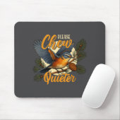 Please Chew Quieter Funny Bird Nature  Muismat (Met muis)