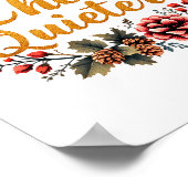 Please Chew Quieter  Poster (Hoek)