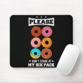 Please Don't Stare At My Six Pack Donut  Muismat (Met muis)