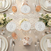 Please Don't Take My Drink, I'm Dancing Wedding  Ronde Kartonnen Onderzetter