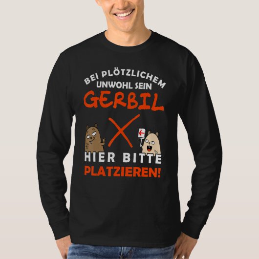 Please Gerbil here Gerbil and Gerbil T-shirt (Voorkant)