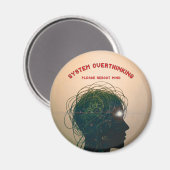 Please Reboot Mind | Digital Logic Magnet Magneet (Voorkant / Achterkant)