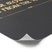 Please Slow Down I'm From The 1900s Funny Quote Vi Poster (Hoek)