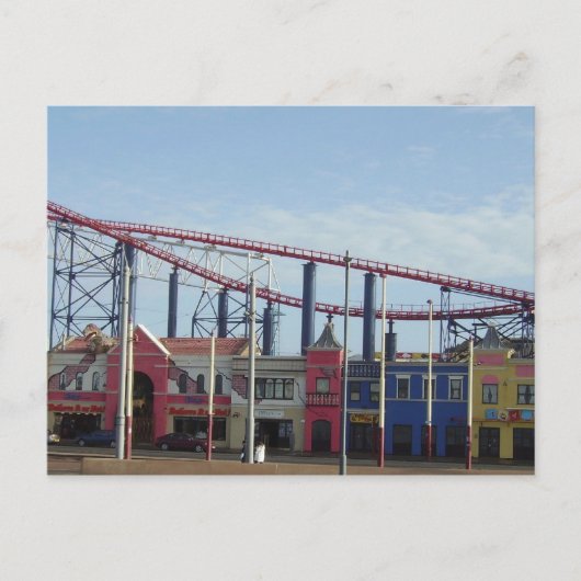 Pleasure Beach, Blackpool Briefkaart (Voorkant)