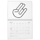 PLEASURE CHART CALENDER KALENDER (Mar 2026)