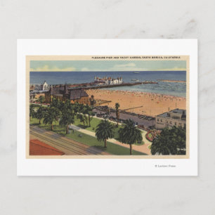 Pleasure Pier & Yacht Harbour Briefkaart