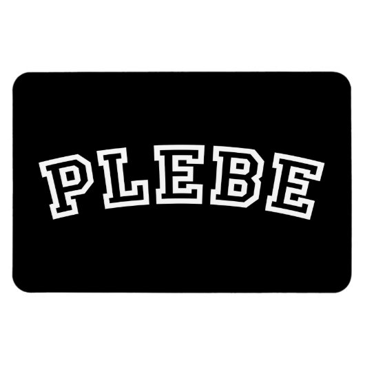 PLEBE MAGNEET (Horizontaal)