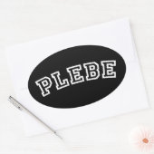 PLEBE OVALE STICKER (Envelop)