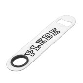 PLEBE SPEED FLESSENOPENER (Voorkant Gekanteld)