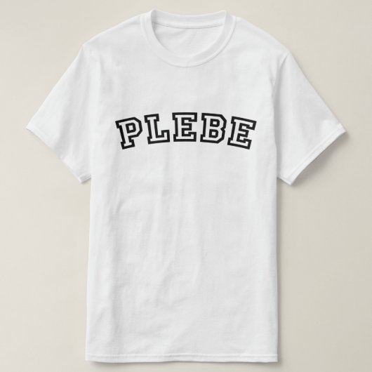 PLEBE T-SHIRT (Design voorkant)
