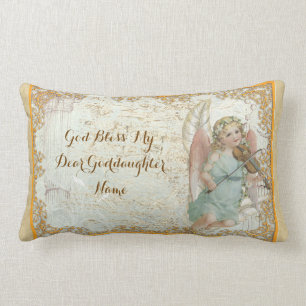 Plechtige Geschenken Doop Engel Vintage Kussen