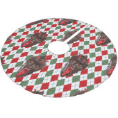 plechtige kerstman krampus kerstboom rok (Gekanteld)