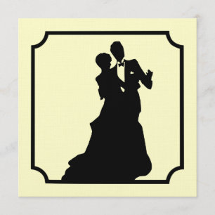 Plechtige uitnodiging voor het plein voor zwart St