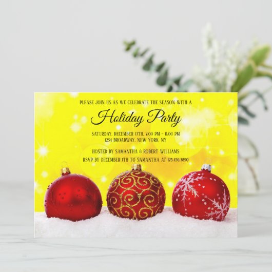 Plechtige vergadering kaart (Staand voorkant)