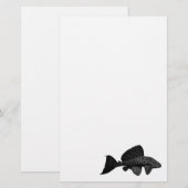 Pleco Plecostomus Aquarium Vis Briefpapier (Voorkant / Achterkant)