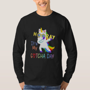 pleegkind adoptie Hoera Het is mijn Gotcha-dag T-shirt