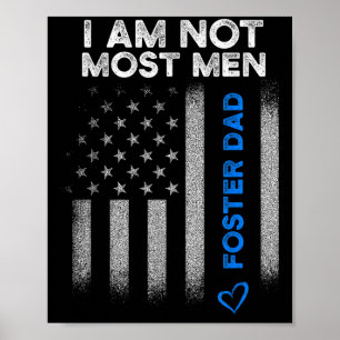 Pleegouder Vader De Meeste Mannen Pleegzorg Poster