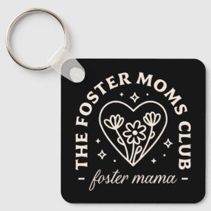 Pleegzorg moeders club steungroep sleutelhanger