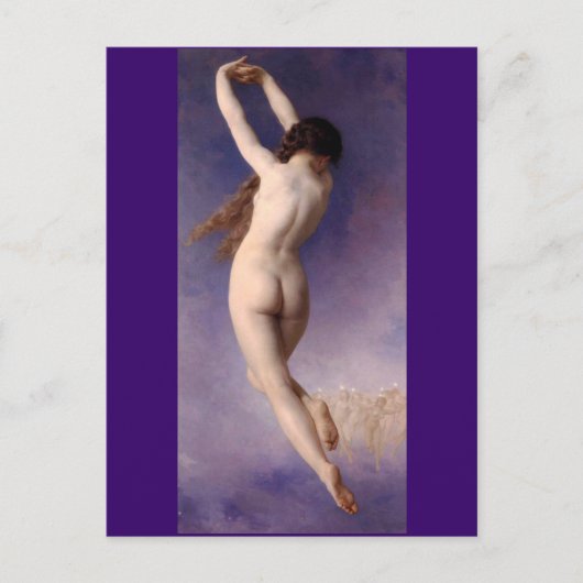 Pleiad perdu - carte postale de Bouguereau (Devant)