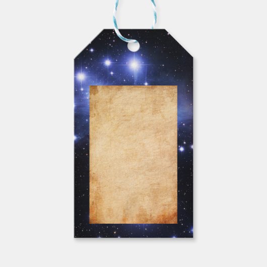 Pleiades Cadeaulabel (Voorkant)