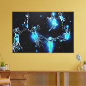 Pleiades Canvas Afdruk (Insitu (Woonkamer))
