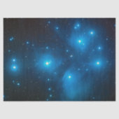 Pleiades Open Star-cluster Tissuepapier (Voorkant)