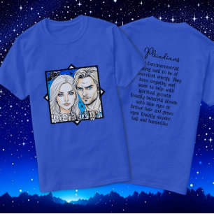 Pleiadische Extra Terrestrials en UFO T-shirt