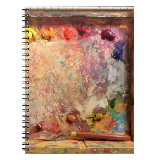 Plein Air Painting Artist's Palette Journal Notitieboek (Voorkant)