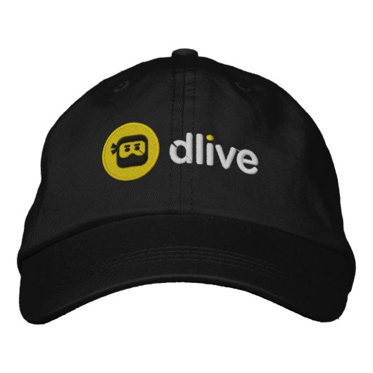Plein casquette de logo de DLive (Devant)