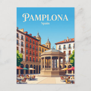 Plein del Castillo Spanje Briefkaart